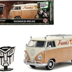 Jada Toys Transformers Rise Of The Beast Volkswagen Bus Wheeljack -1:24-