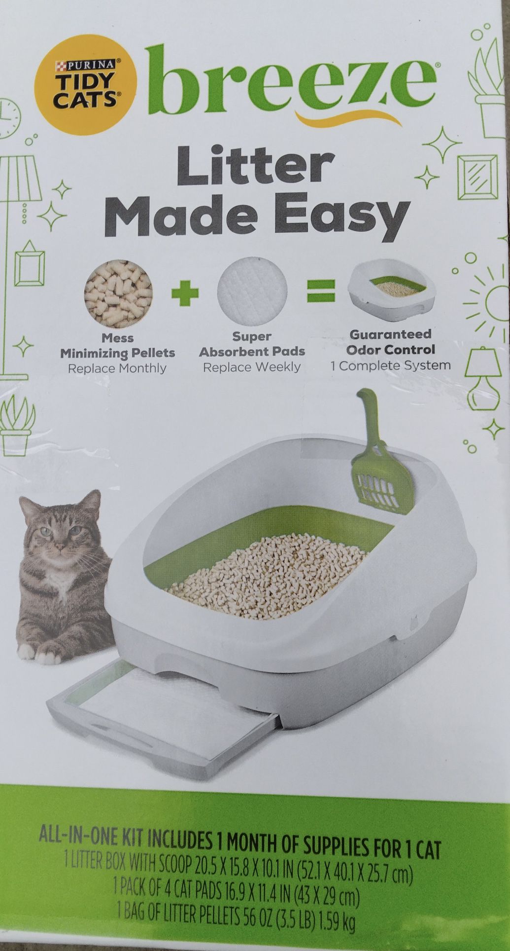 PURINA TIDY CATS BREEZE  ORIGINAL ALL IN ONE SYSTEM