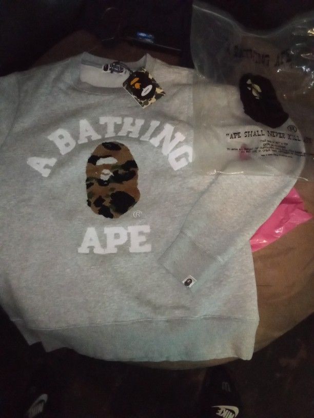 Authentic Bape Sweater