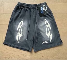 Grey Hellstar Shorts, Size Large and brand new in bag