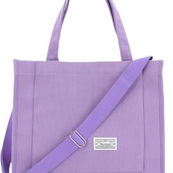 Purple Tote Bag