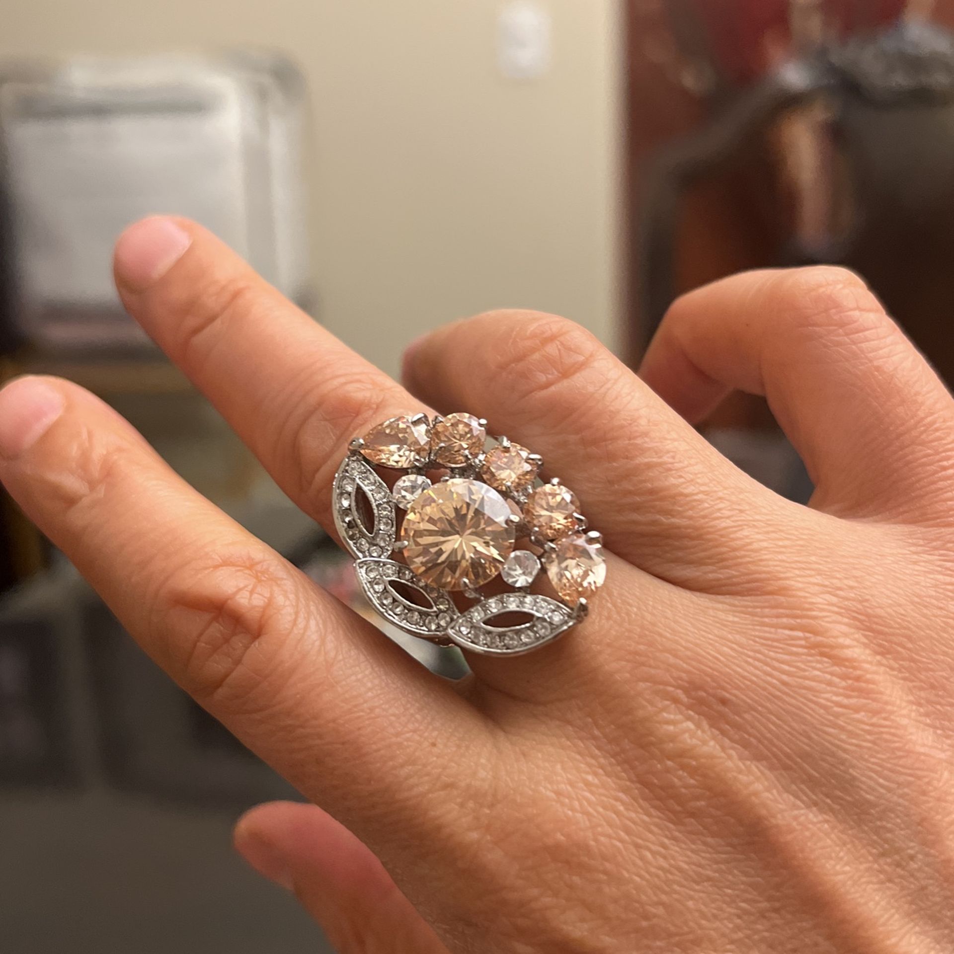 High Quality Swarovski Crystal Ring