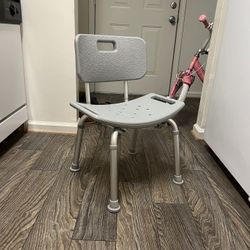 Shower Chair Adjustable Height (Send Offers)