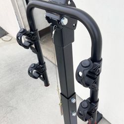 (New in box) $45 Tile Foldable 2-Bike Rack Mount Bicycle Carrier for 2” Hitch Trucks SUVs 70lbs Max