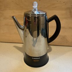 Cuisinart Percolator, 12 Cup, Stainless Steel, Electric