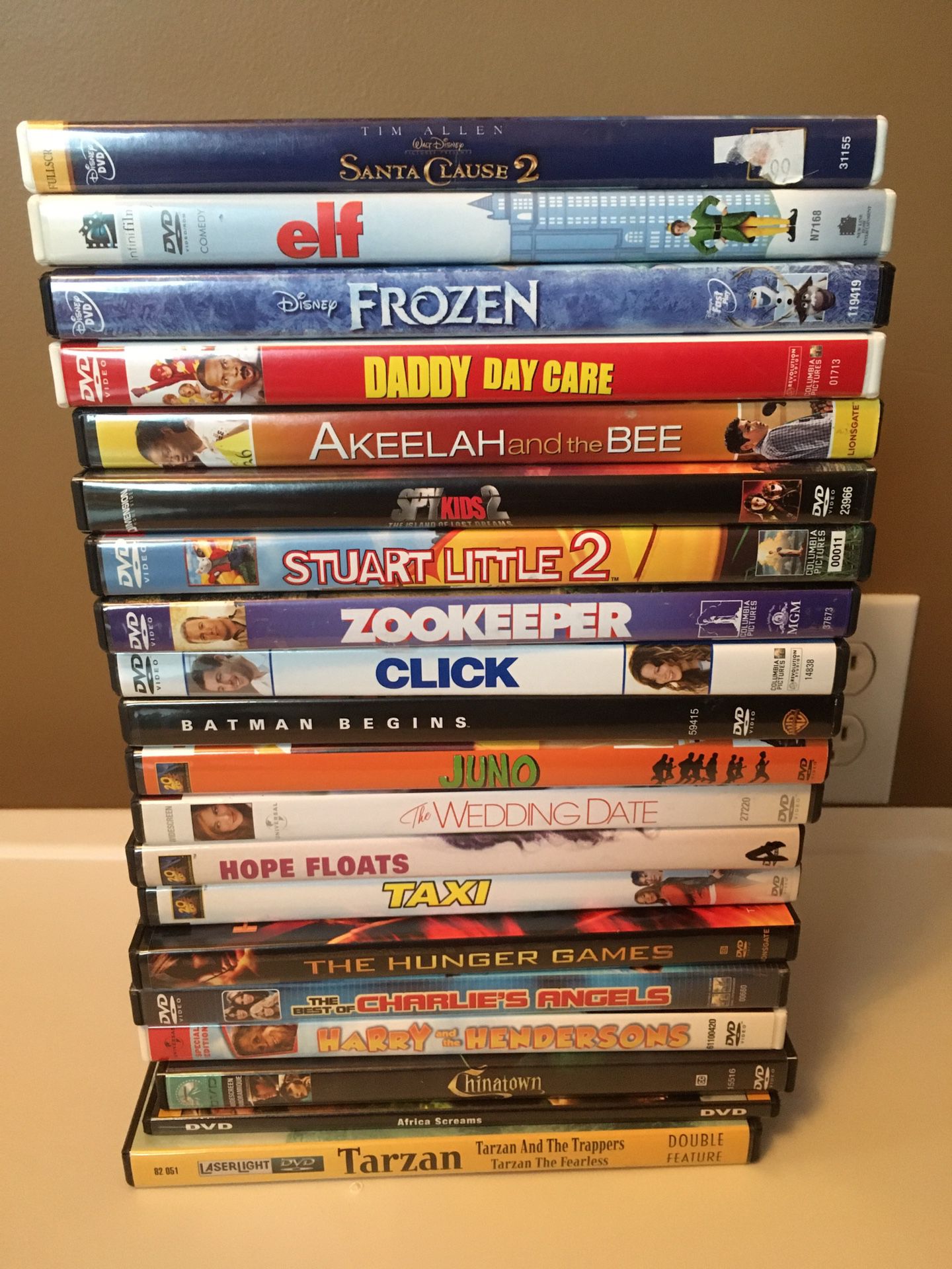 Lot Of 20 DVDs Miscellaneous (family, Christmas, Comedy )