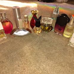 12 Item Lot Women's Perfume New And Lightly Used