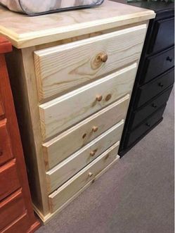 Five drawers dresser