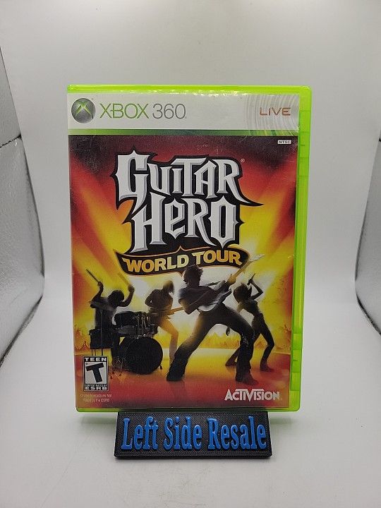 Guitar Hero World Tour ( Microsoft Xbox 360, 2008 ) - CIB -