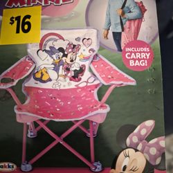 Minnie Mouse Fold And Go Chair