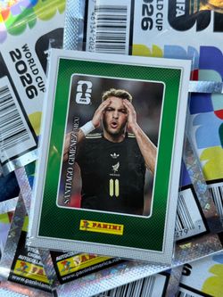 Santiago Giménez (MEX) – Special GID Sticker – FIFA World Cup 2026 Panini