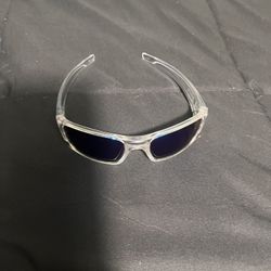 Oakley sunglasses clear and blue 