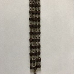 Large Bracelet 8” Beaded handcrafted