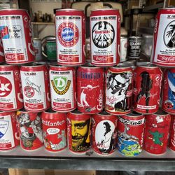 Coca Cola Cans From Europe 