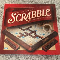 Scrabble Board game - Deluxe Turntable 