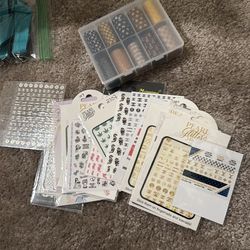Nail stickers and nail foil