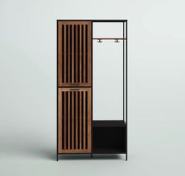 Coat and shoe storage