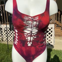 Handmade Braided Bodysuit- XL