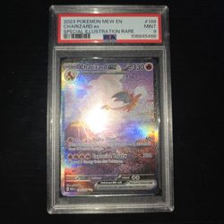 Pokemon Charizard EX 151 PSA 9