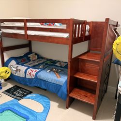 Solid Wood Bunkbed 