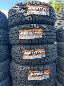 265/65R17 ARROYO TAMAROCK A/T INSTALLED
