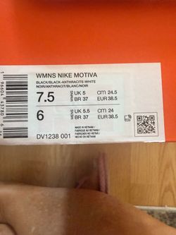 Nike Motiva Women's Sneakers Size 7.5