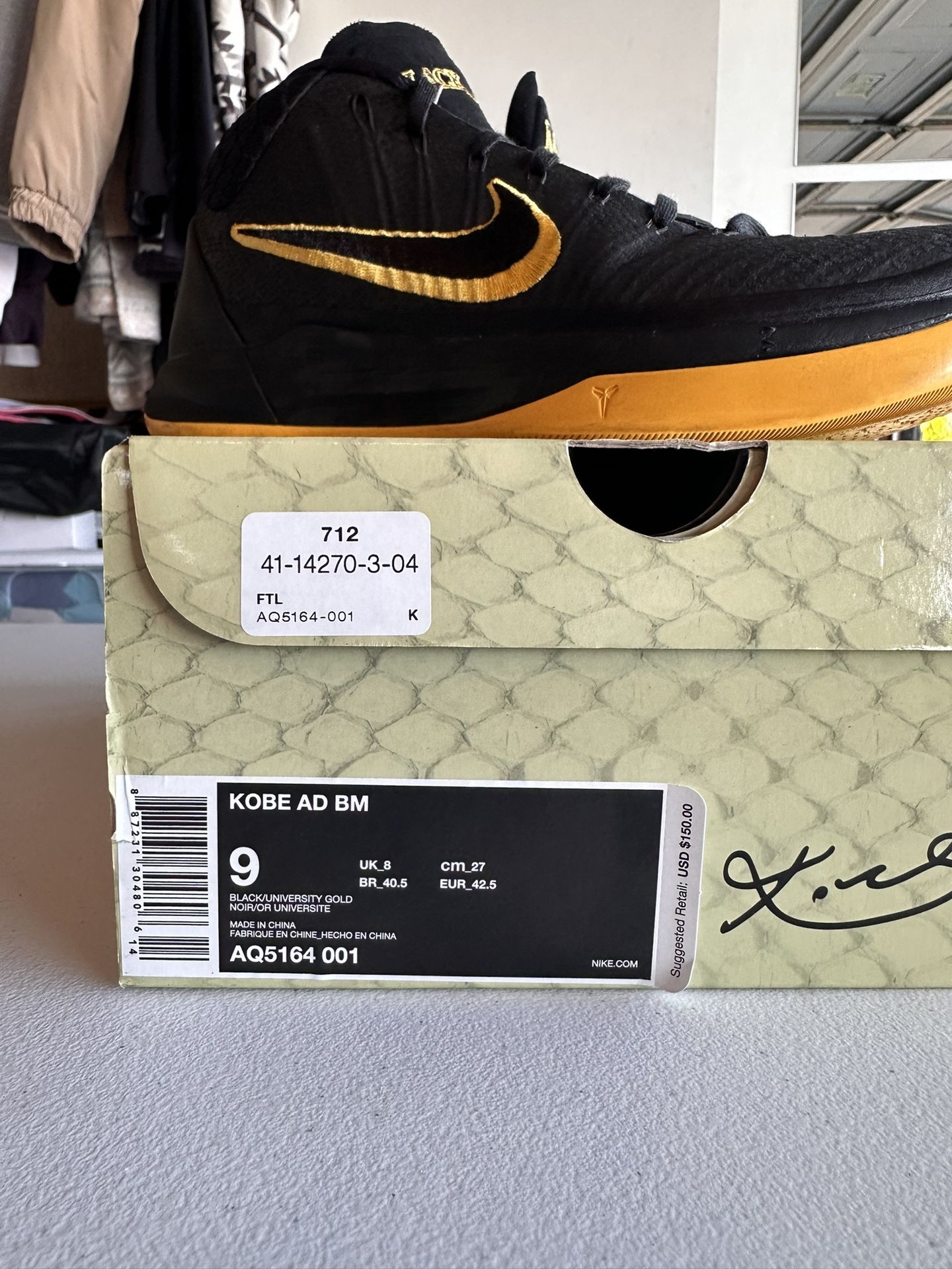 Nike Kobe AD Size