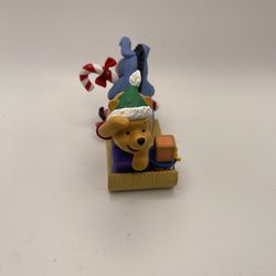 1999 Hallmark Winnie The Pooh And Eyore Christmas Ornament