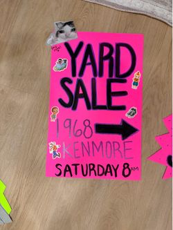 Yard Sale !!