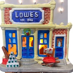 Lowes 50th Anniversary Miniature Replica Lowe’s Store Lighted