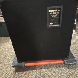 Hartke  Xl 4-10 Cabinet & Fender Rumble 500 Head