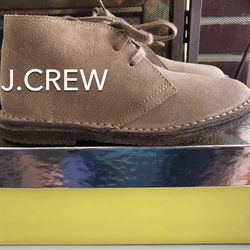 (NEW) (1 AVAILABLE) KIDS’ J.CREW 1990 MACALISTER BOOTS IN SUEDE - SIZE: K1 (MSRP: $128)