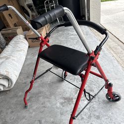 Drive walker for elderly seniors