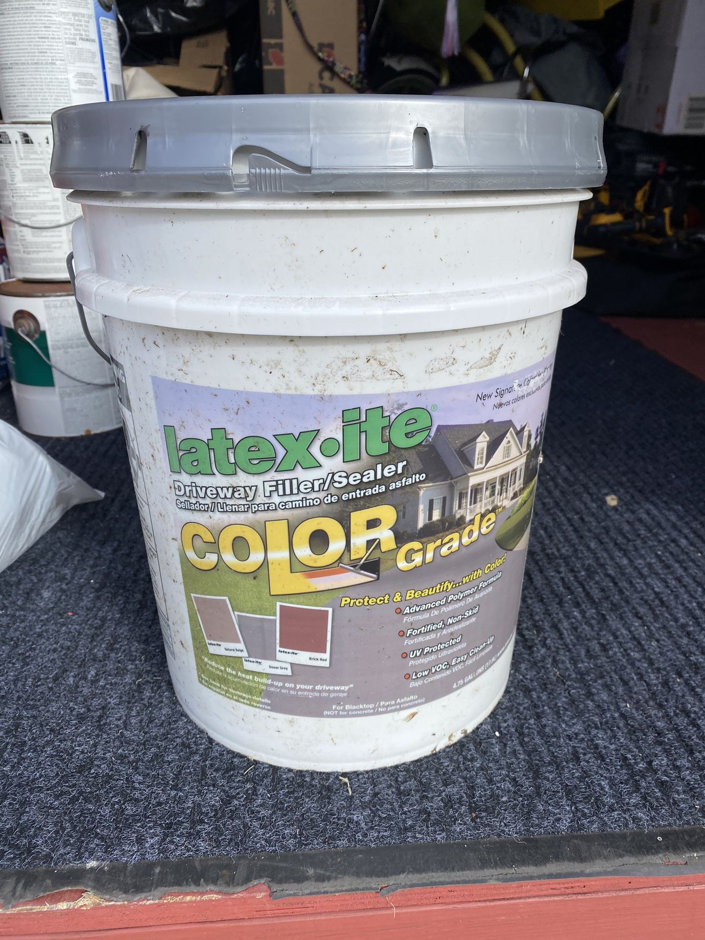 Gray Driveway Sealer