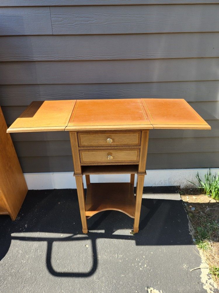 Vintage Small Dropleaf Side Table