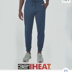 32 Degree Heat Men's French Terry Joggers Size XL