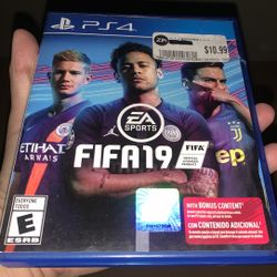 (Uncommon) PlayStation 4 5 Video Game Soccer Football EA Sport Soccer FIFA 19 PS4 PS5