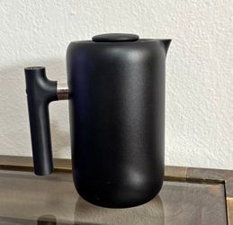 Fellow Clara French Press Matte Black | 24 oz Insulated Coffee Press | MSRP $100