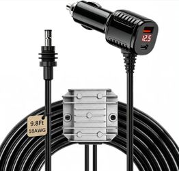 Car Adapter for Starlink Mini, 105W, 12V 24V to 30V DC Cable
18AWG wiring, Live input monitor