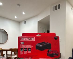Craftsman V20 5.0Ah Battery & Fast Charger Kit