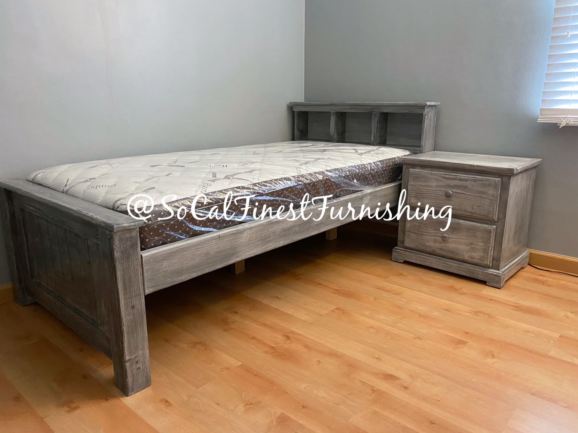 Twin Bed With Mattress