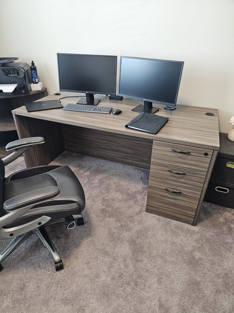 Executive Desk Set OR Two Seperate Matching Desk