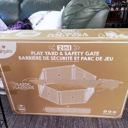 Baby Gate Play Yard With Door