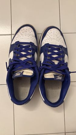 Blue Dunks Size 10
