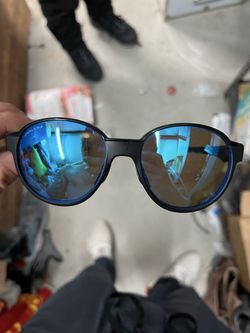 Oakley coin flip glasses w/ prizm sapphire lens