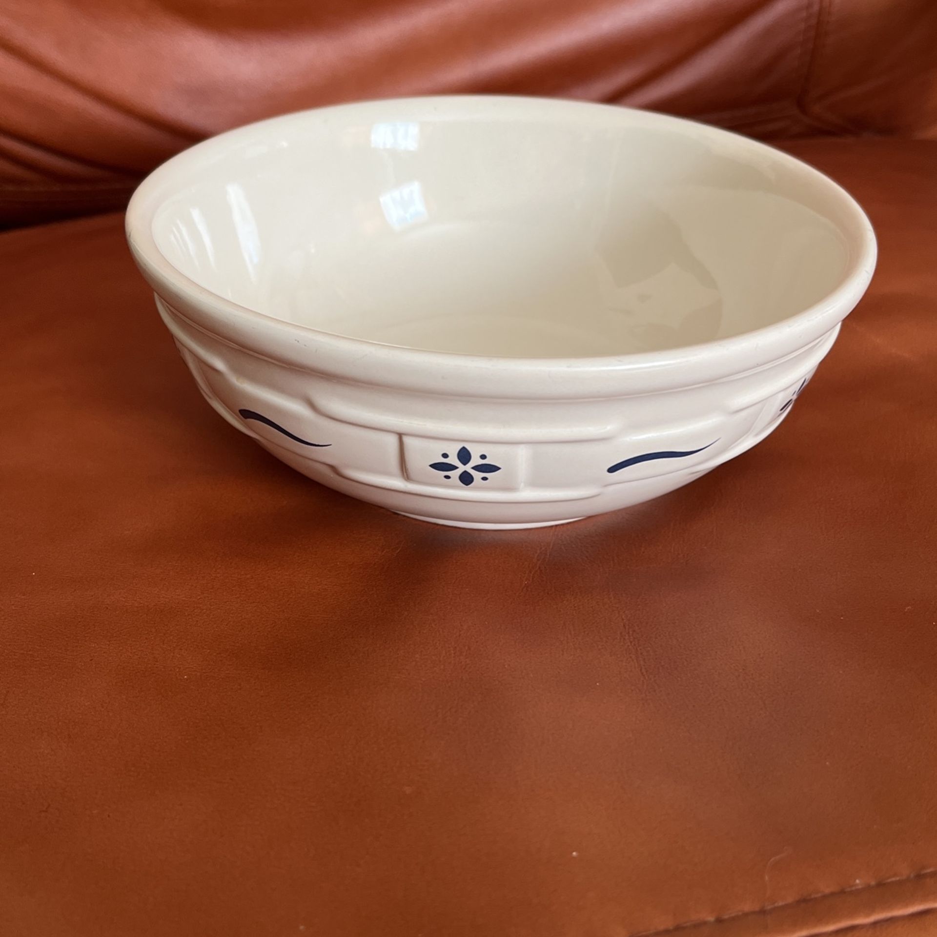 Longaberger Pottery Soup Cereal Bowls