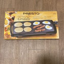 PRESTO cool Touch Electric Griddle 