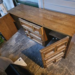 Old Real Wood Dresser/cabinet 