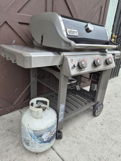 Weber bbq grill propane