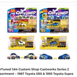 Car Tuned Garage Set 